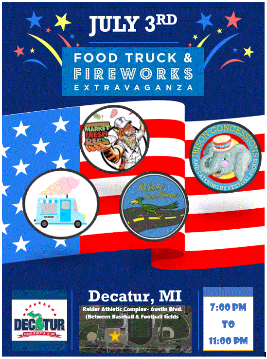 July 3rd Food Truck Flyer